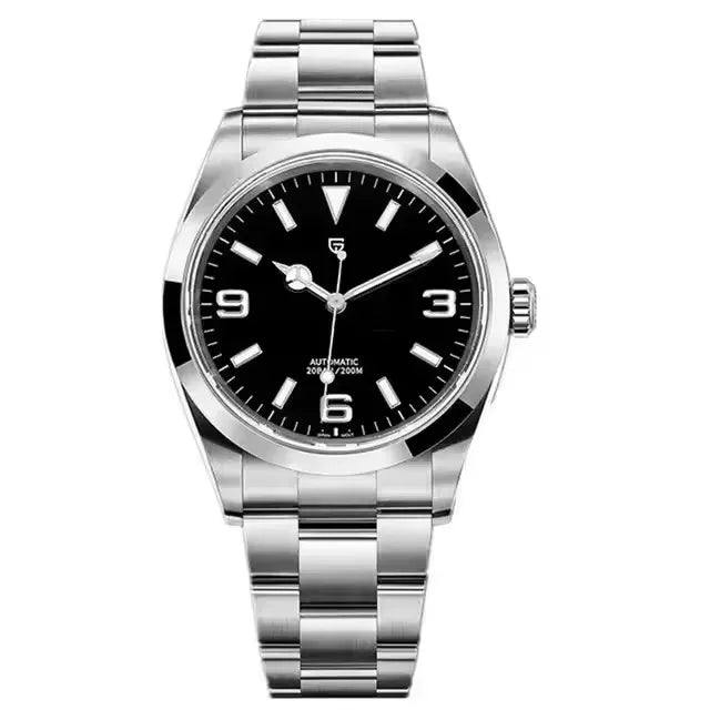 PAGANI DESIGN 40MM Air King Men Automatic Mechanical Watch 200M Waterproof Luxury Sapphire Glass Stainless Steel Watches for men