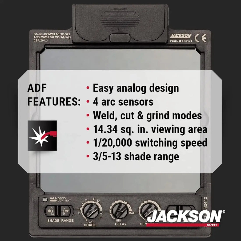 Premium Auto Darkening Welding Helmet - Ultra Lightweight, ANSI Z87.1 Certified, Multiple Styles Available