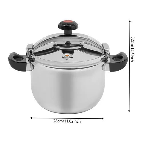 11L Stainless Steel Pressure Cooker 60Kpa Stewing Pot For Family And Hotel Use