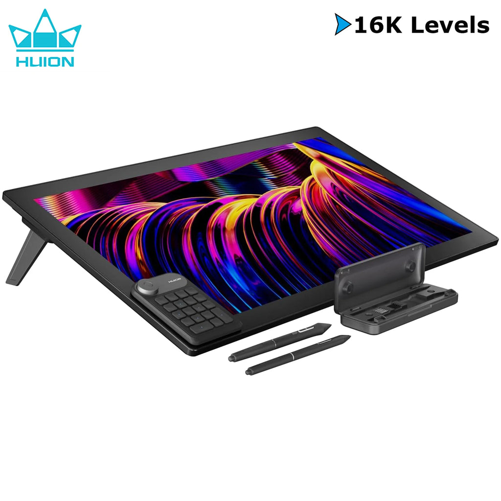 Huion Kamvas Pro 27 4K Multi-touch Screen 27 Inch Large Graphics Tablet Drawing Display PenTech 4.0 16K Levels Digital Stylus