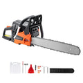 Gas Chainsaw 58CC 20 3.22HP Gasoline Powered Handheld Cordless Petrol Chainsaw for Tree Wood Branch Cutting Tree Trimming Land