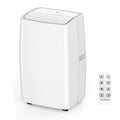14000 BTU Portable Air Conditioner for Room up to 750 Sq.Ft,4-in-1 AC Unit with Cooling,Dehumidifier,Fan & Sleep Mode,24H Timer