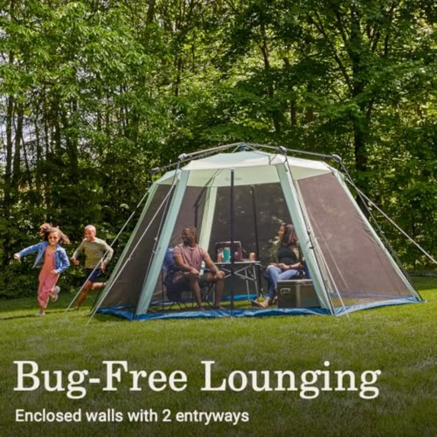 Skylodge Portable Screenhouse with 1-Minute Setup Screened Gazebo for Bug-Free Lounging Outdoor Sun Shade for Picnic Events Par