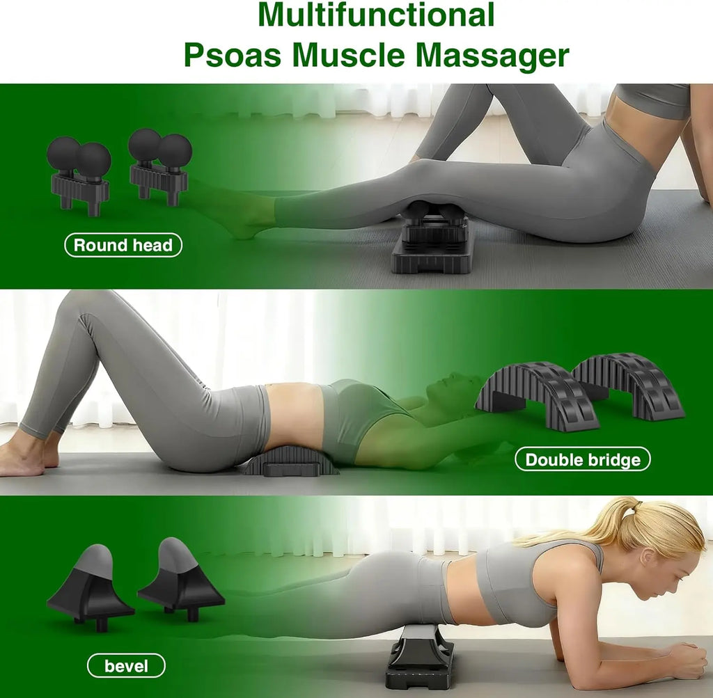 Adjustable Hip Flexor Release Tool for Myofascial Pain Relief and Trigger Point Massage