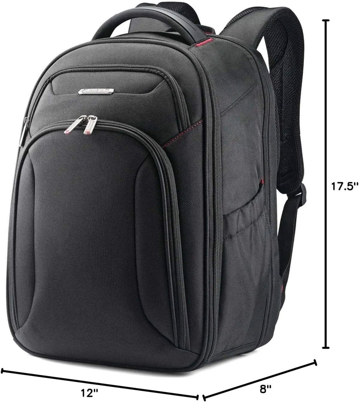 Large Checkpoint Friendly Backpack in Black, Durable and Spacious for Travel