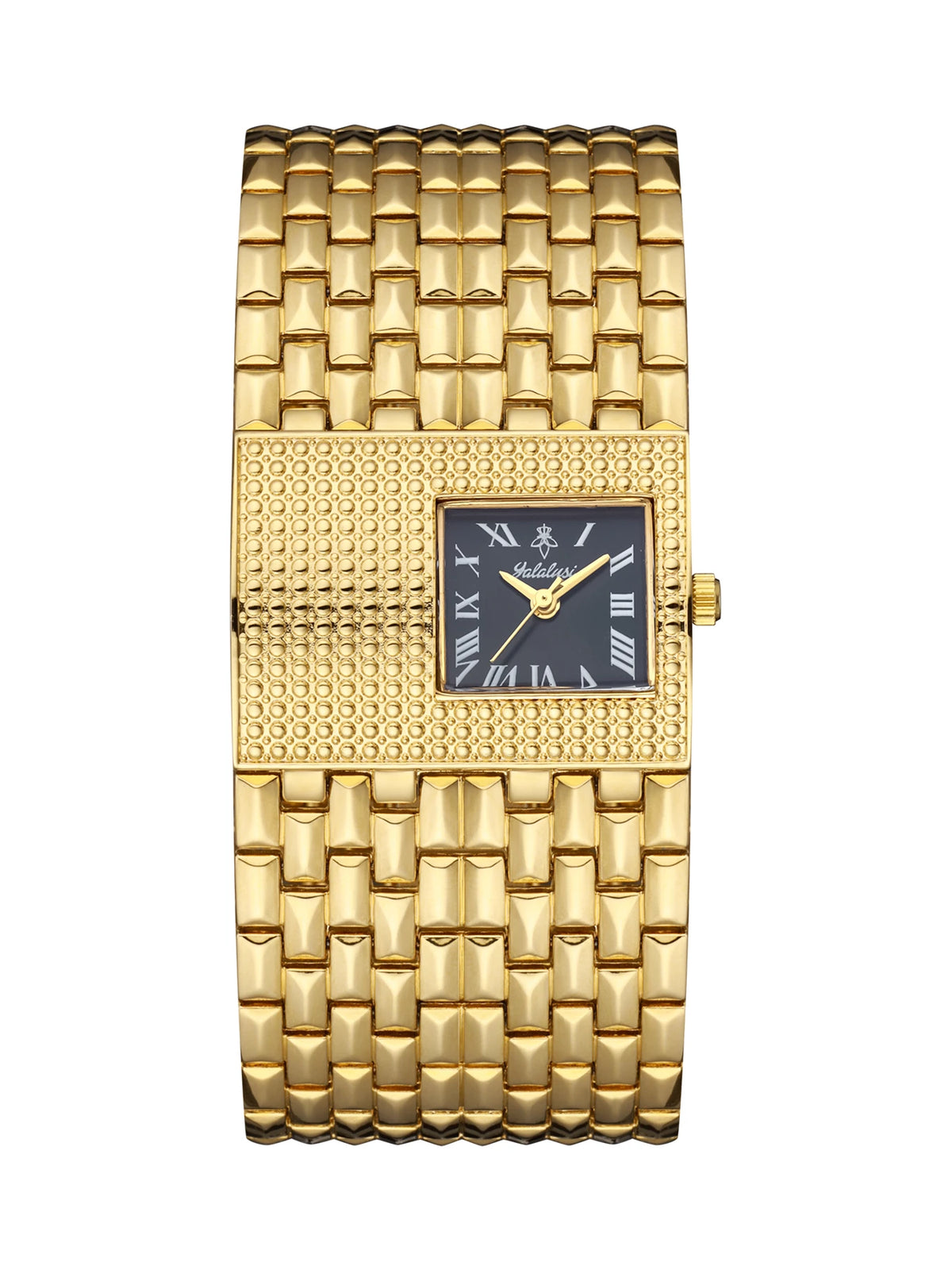 YaLaLuSi Women's Quartz Watch Sculpted Gold Color Elegant Gorgeous Style With Box Watch Remover 2026 Hot New Ion Plating