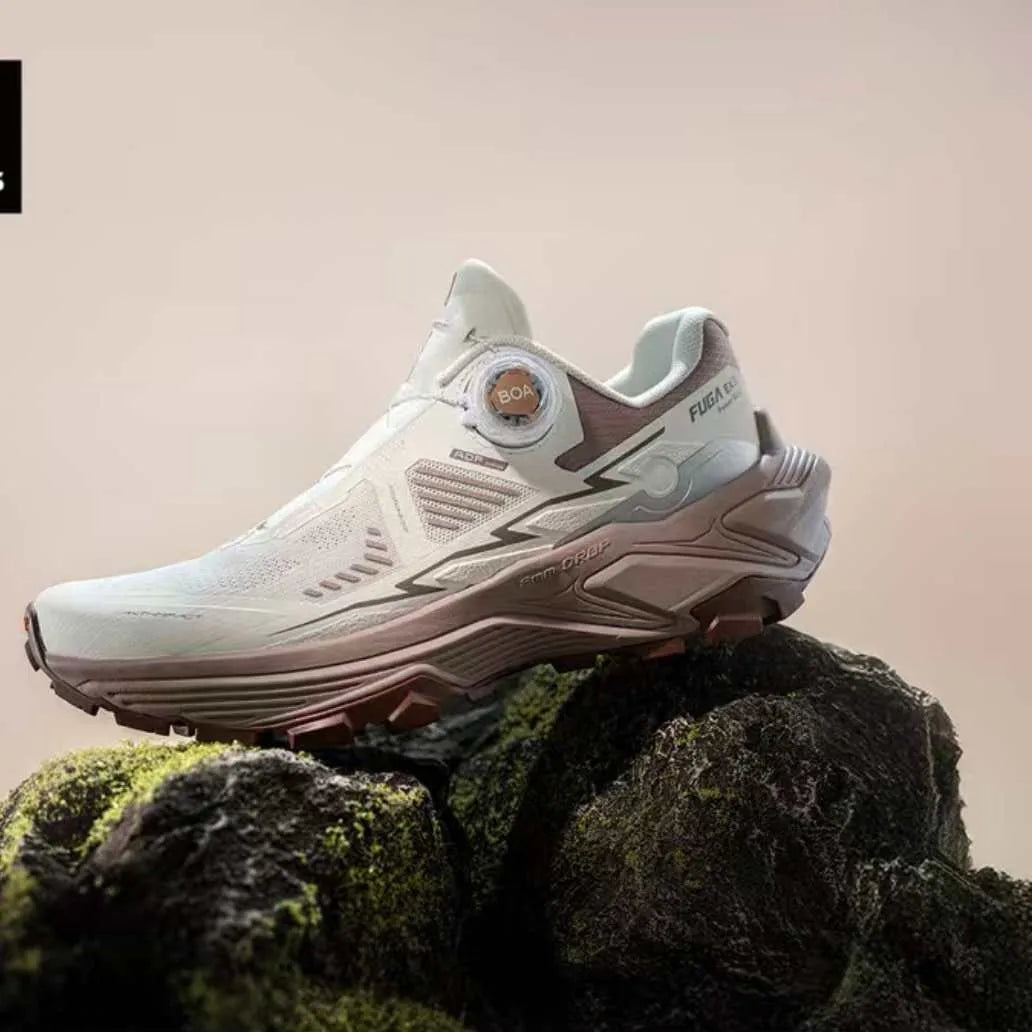 Men Women Trail Running Shoes Lightweight Breathable Mesh Hiking Sneakers Anti-slip Outdoor Trekking Athletic Walking Footwear