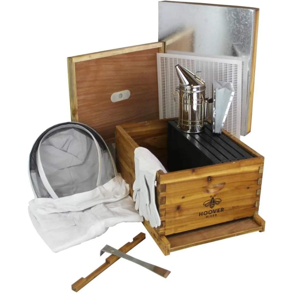 10 Frame Beehive - Starter Kit With 5 Frames