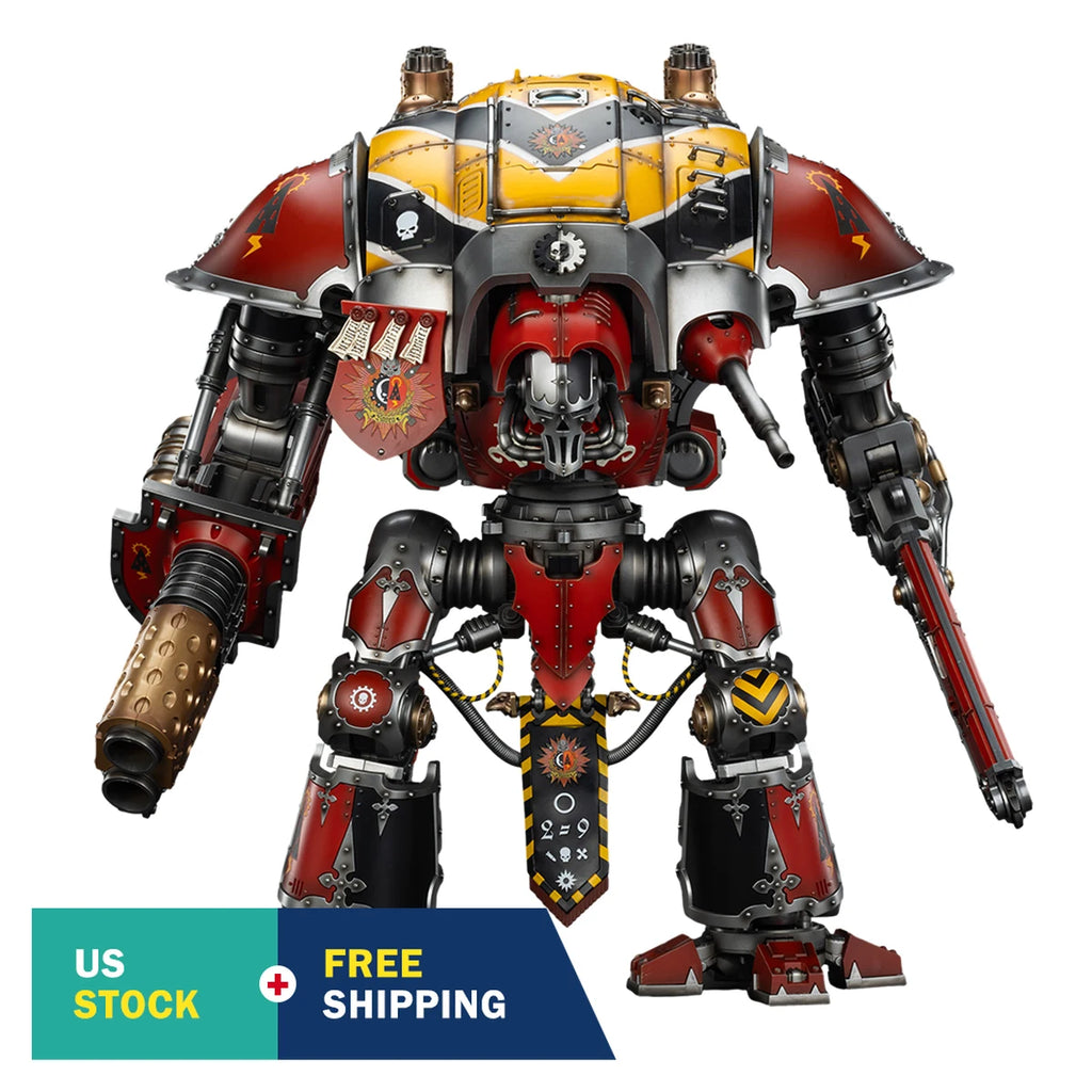 HiPlay JOYTOY Warhammer 40K Imperial Knights House Raven Knight Errant 1/18 Action Figures