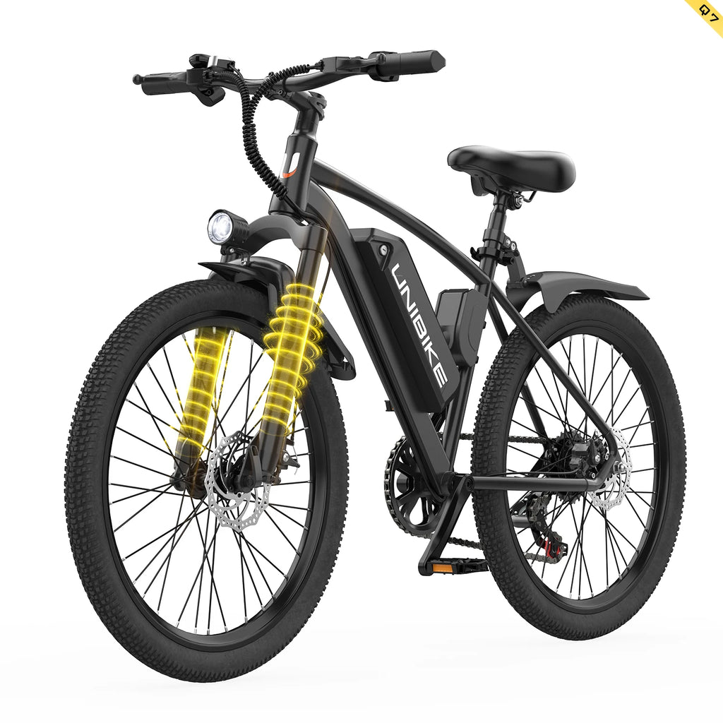 Aairsk Q7  400W Motor 36V 10Ah Battery Electric Bike Adult E-bike 26 Inch Fat Tire E-Mountain bike Off-road Electric bicycle