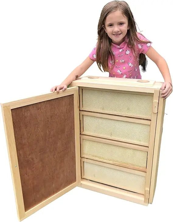 Holds 12 Medium Frames with Double-side Plexi glass doors Fully Assembled FRAMES NOT INCLUDED