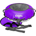 Ultimate Towable Snow Tube Sled with Heavy Duty Cover | Designed for Thrilling Winter Adventures for Durability and Safety on S