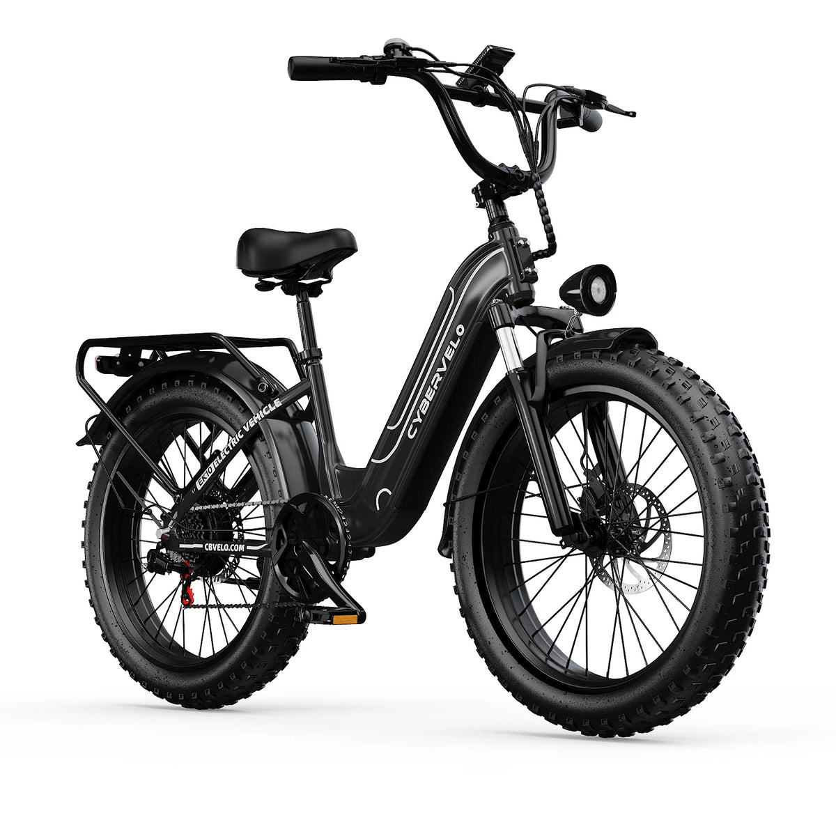 1000w Motor Peak 26 inch E-Bike for Adults, 48V 25AH Removable Battery, Long range Step-Thru 7-Speed City Commuter EK7 & EK10