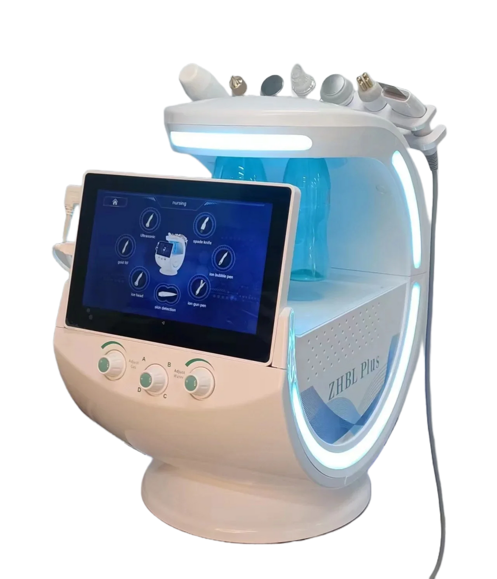 High Quality Smart Ice Blue Facial Treatment Machine 2025 Hydrofacial 7 in 1 Professional  Portable Dermabrasion
