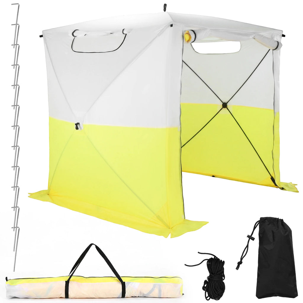 Heavy-Duty Portable Shelter Waterproof UV Resistant 70.86x70.86x78.74in with Carrying Bag for Camping Backyard Parties Events