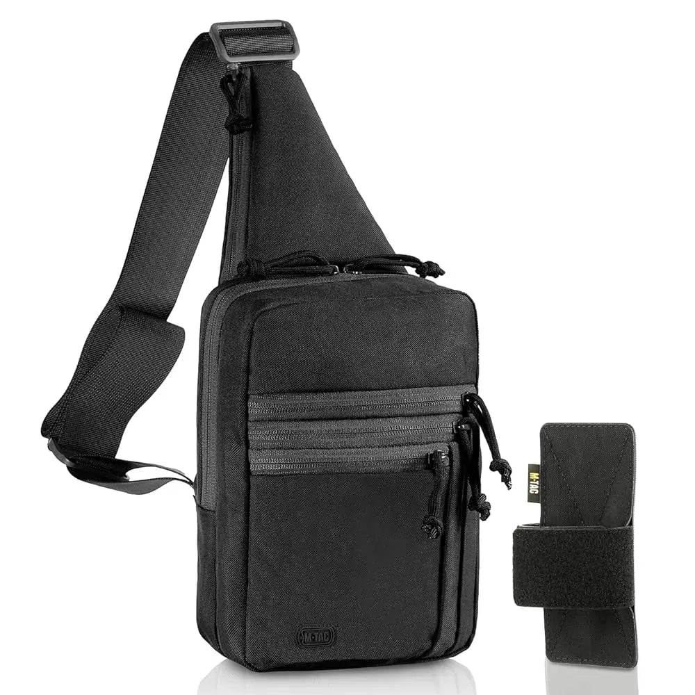 CCW Sling Bag for Men & Women - EDC Shoulder Bag Tactical - Crossbody Concealed Carry Bag - Mens Chest Pack