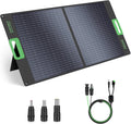 100W Portable Solar Panel for Power Station Generator, 20V Foldable Solar Cell Solar Charger with High-Efficiency Battery Charge