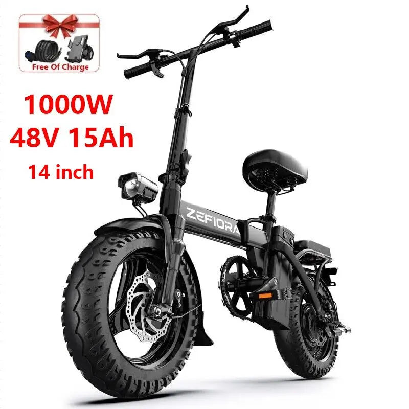 Mountain Bike 14 26 Inch 1000w 30-50mph 30-60miles 48v Battery Aluminum Alloy,free Shipping Certified Ul2849 Electric Bicycle