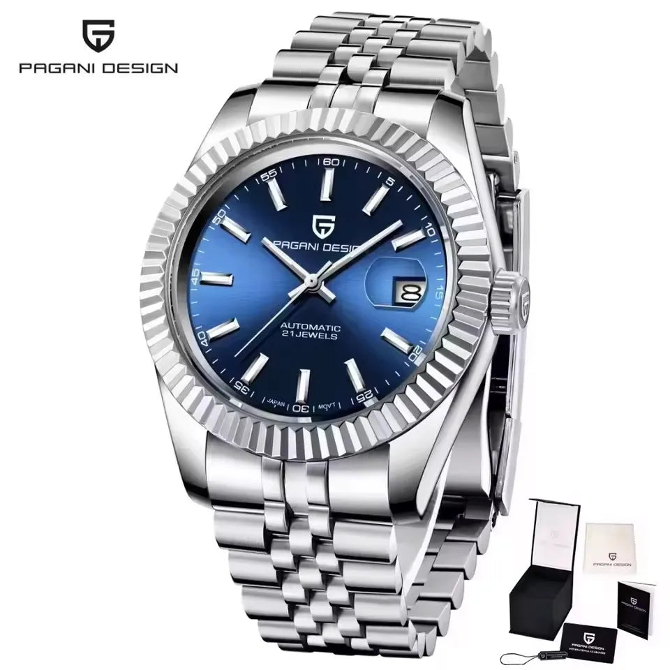 PAGANI DESIGN DD42 log dating Men watch Mechanical Watches Luxury Automatic Watch Men Sapphire waterproof Wrist Watches for men