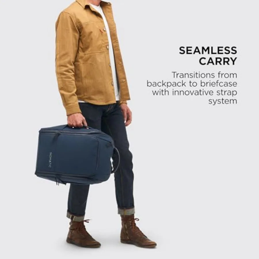 Travel Carry On Backpack 20L Water Resistant Laptop Bag for Women and Men Business Personal Item Bag in Black