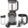 Ninja Blender for Smoothies, Dough & Frozen Drinks,72-oz.* Blender Pitcher,40-oz. Processor Bowl & 18-oz. Single-Serve Cup, Grey