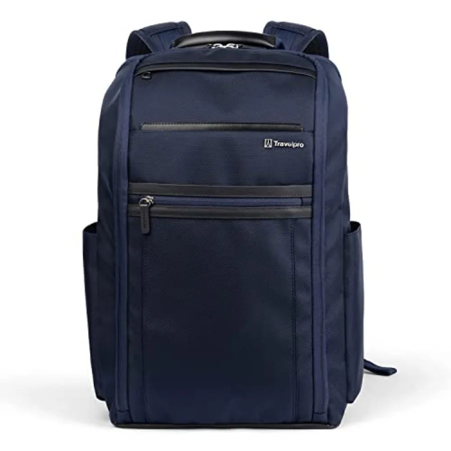 Crew Executive Choice 3 Slim Backpack for Men and Women Water-Resistant Patriot Blue Fits up to 15.6 Laptops and Tablets
