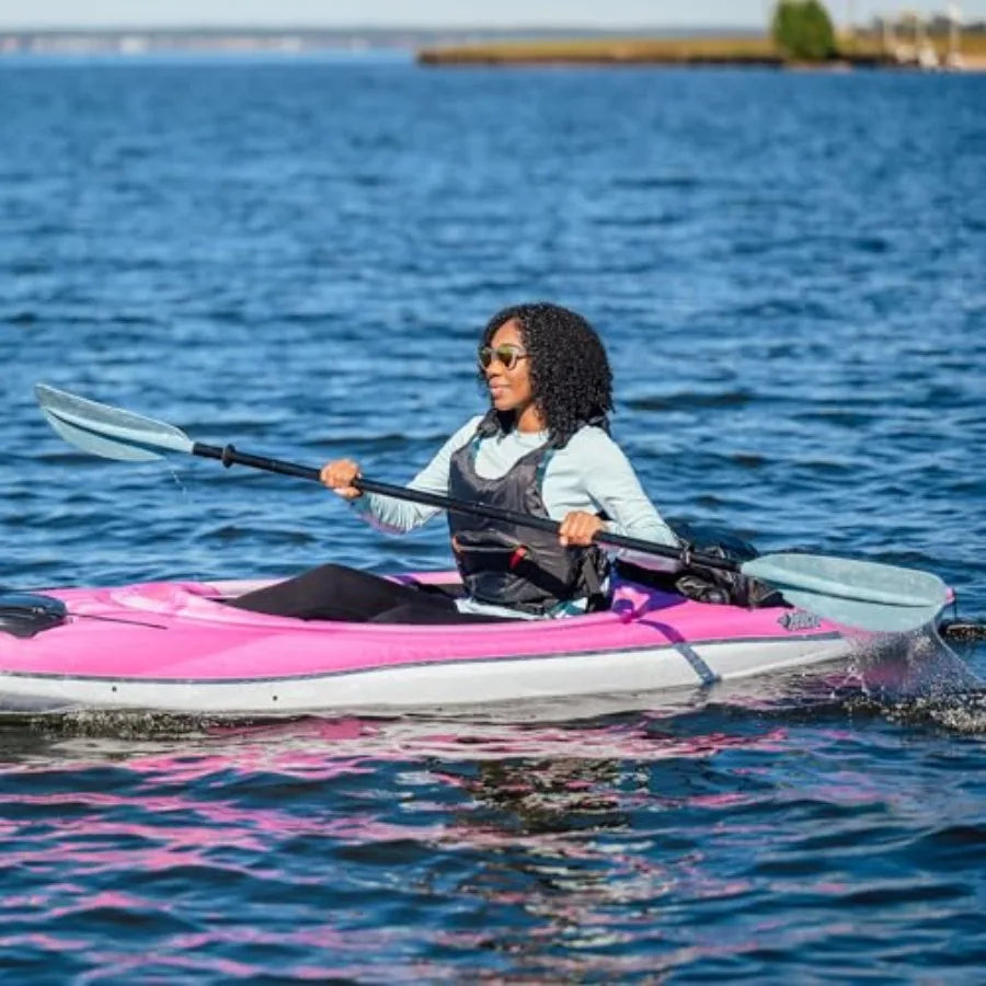 Recreational Sit in Kayak with Lightweight Patented Ram-X Material and Ergoform Seating System in 10 ft - Ideal for Outdoor Wat