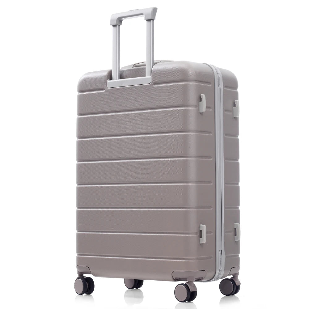 Durable Premium ABS 3 Piece Luggage Set 20/24/28 Inch TSA Lock 360° Spinner Wheels Travel Suitcase for Trip