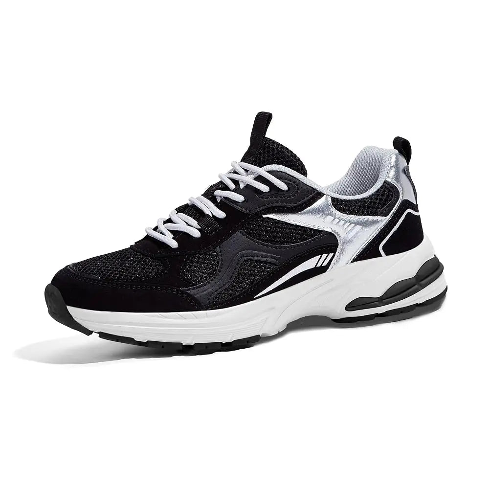 Women's Platform Chunky Fashion Sneakers Mesh Casual Running Tennis Workout Sport Work Trendy Athletic Walking Shoes