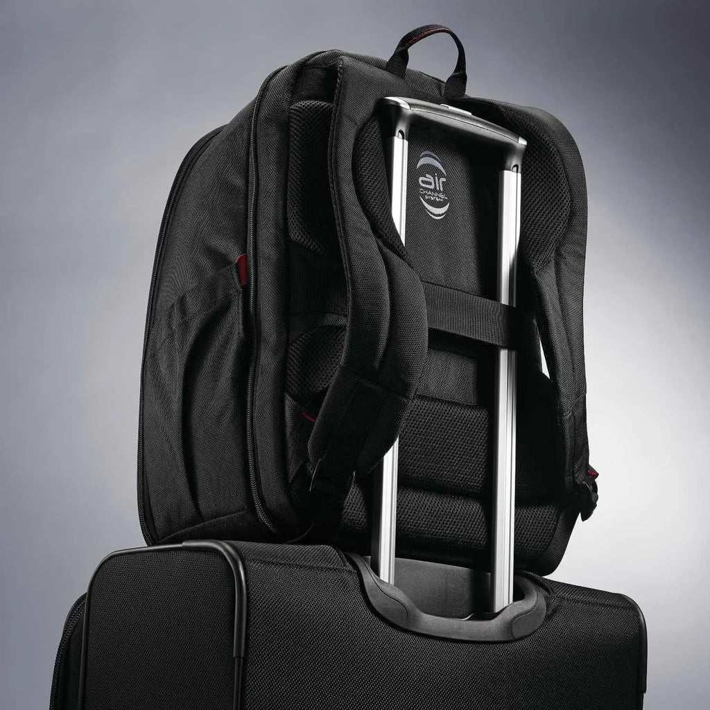Large Checkpoint Friendly Backpack in Black, Durable and Spacious for Travel