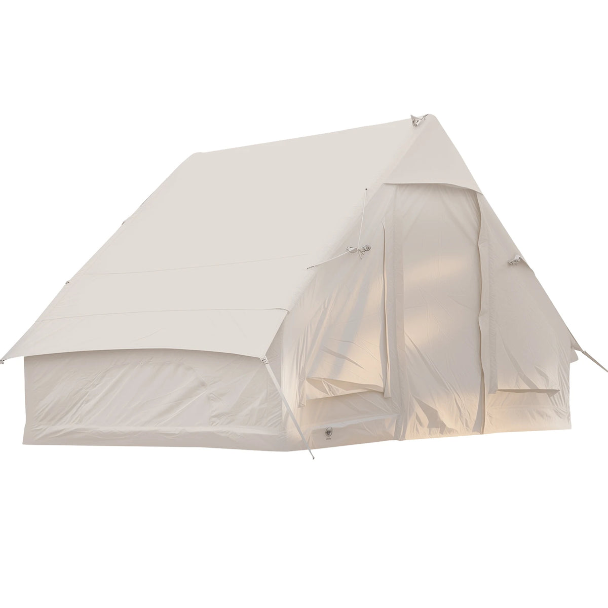 4-6 Person House Instant Glamping Camping Tents House with Hand Pump Outdoor Inflatable Tent Waterproof for Adults Travel Hiking