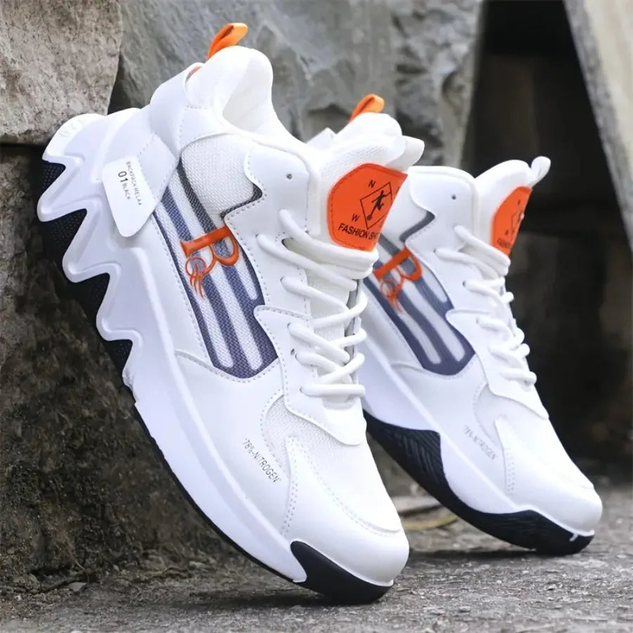 Lightweight And Breathable Running Shoes for Men - Slip-Resistant Sneakers Featuring Cushioned Support Suitable for Gym Workout