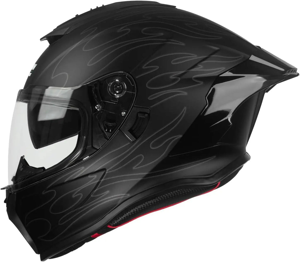 Motorcycle Helmets Full Face Motorcycle Street Bike Helmet DOT Approved Model-LW600