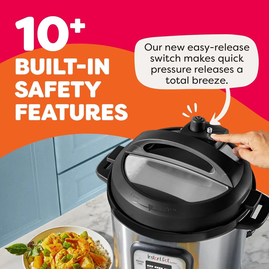 9-in-1 Multicooker, Pressure Cooker, Slow Cook, Rice Maker, Steamer,...