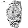 PAGANI DESIGN 42MM sky blue Men Watch Top Brand Luxury Automatic Watch Stainless Steel Waterproof Mechanical Watches For Men