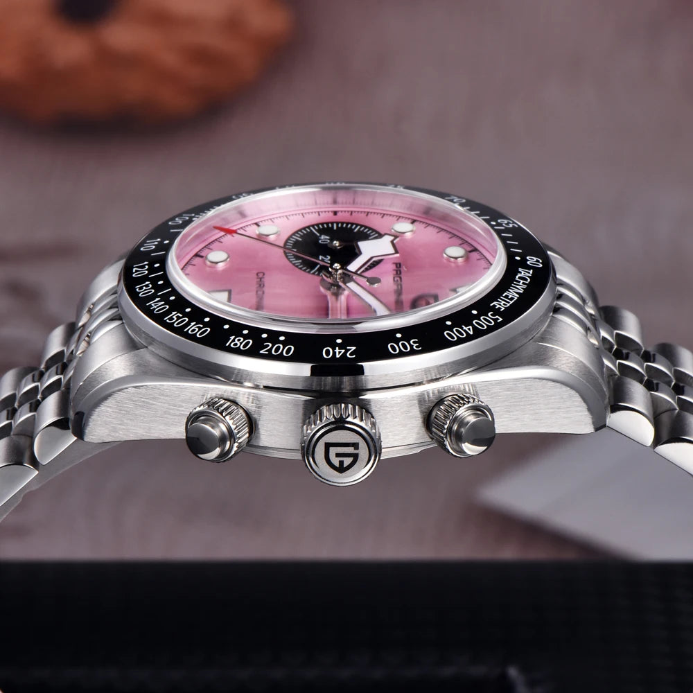 2026 New PAGANI DESIGN Panda Retro Men's Watches Top Luxury Quartz Watch For Men Chronograph Wristwatch AR Sapphire Sports Clock