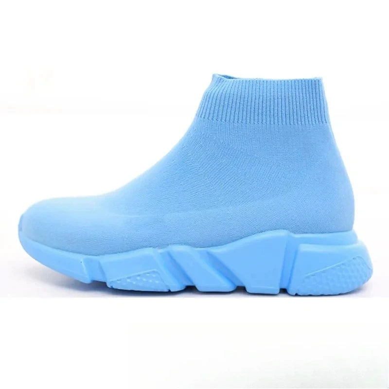 Hot Ladies Men's High Quality Brand Men's Socks Shoes Lightweight and Comfortable Running Sports Shoes Knitted Women Shoes 35-46