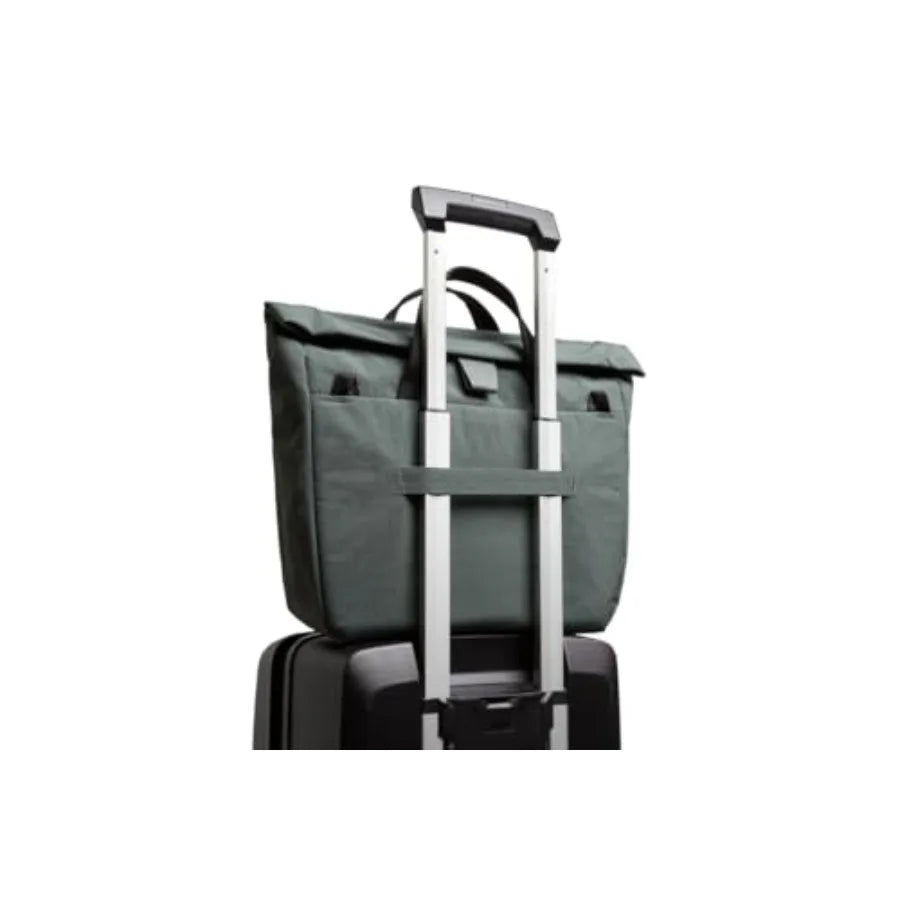Tokyo Messenger Bag 14 Laptop Professional Commuter Briefcase Everglade Green Lightweight Durable Water-Resistant with USB Char