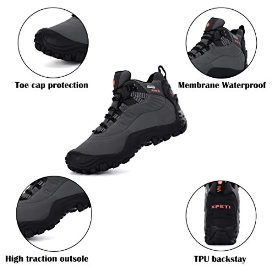 Men's Thermator Low-Top Waterproof Hiking Outdoor Boots