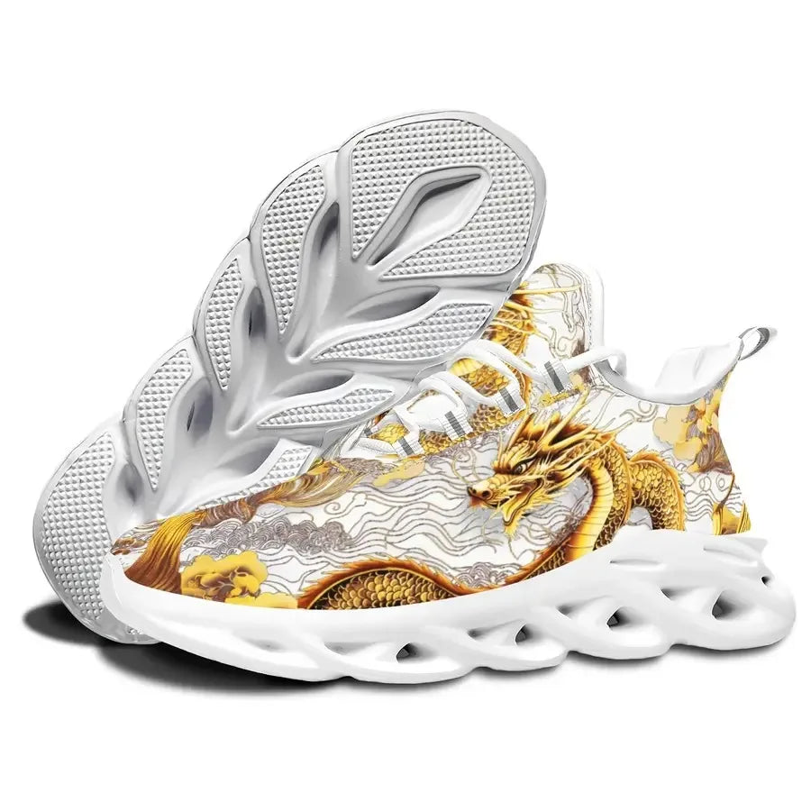 Themed Sneakers Breathable and Lightweight Low-top Lace-up Shoes Suitable Running and Hiking Cartoon Pattern All-season Street