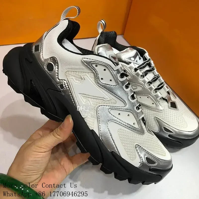 Designer B30 Runner Tatic Men's Sneakers Fashion mesh suede stitching casual  sneakers Men's outdoor B22 jogging shoes
