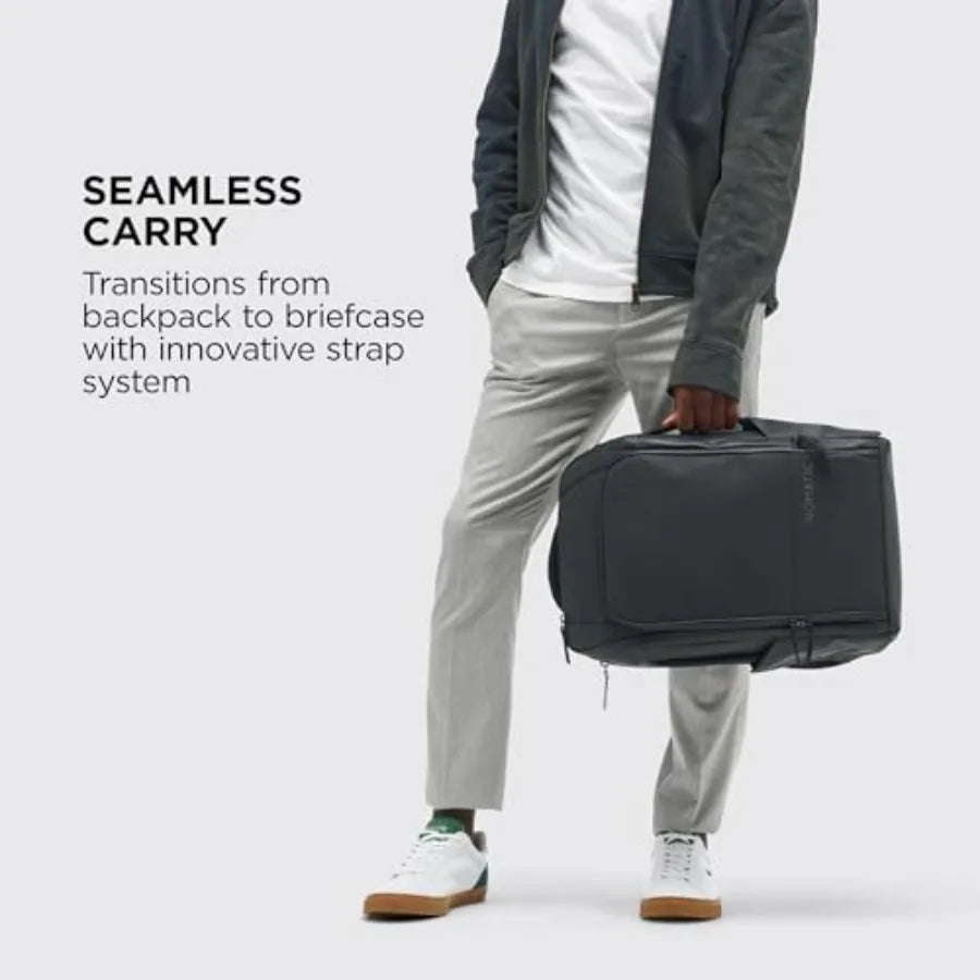 20L Work Backpack for Men and Women - Water Resistant Everyday Pack with 16 Laptop Sleeve - Expandable Travel Daypack for Profe