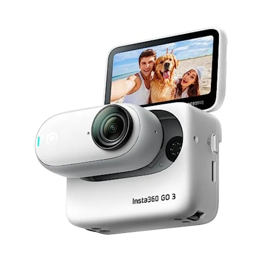 GO 3 128GB Small Lightwght Action Camera Portable and Versatile Hands-Free POV Mount Anywhere Stabilization Multifunctional Act