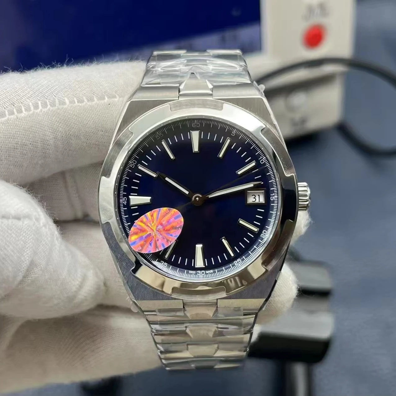 Excellent Quality Classic Simple Log Automatic Mechanical Watch-Limited Edition Business Luxury Fashion Stainless Steel Band