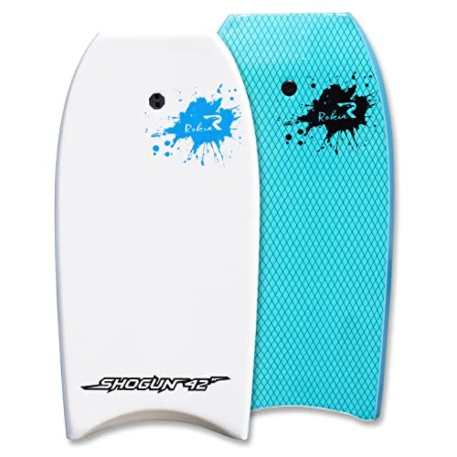 Bodyboard for Beach Include Leash 42 Inch Body Board with Durable EPO Core Reticular Structure Board Great Surfing for Teens an