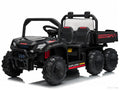 24V 2 Seater Kids Ride on Toy, 4WD 3 Speeds Electric Dump Truck With Remote Control For Children 4-8
