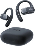 Open-Ear Wireless Earbuds, Water-Resistant with Secure Earhooks for Daily Use in Black