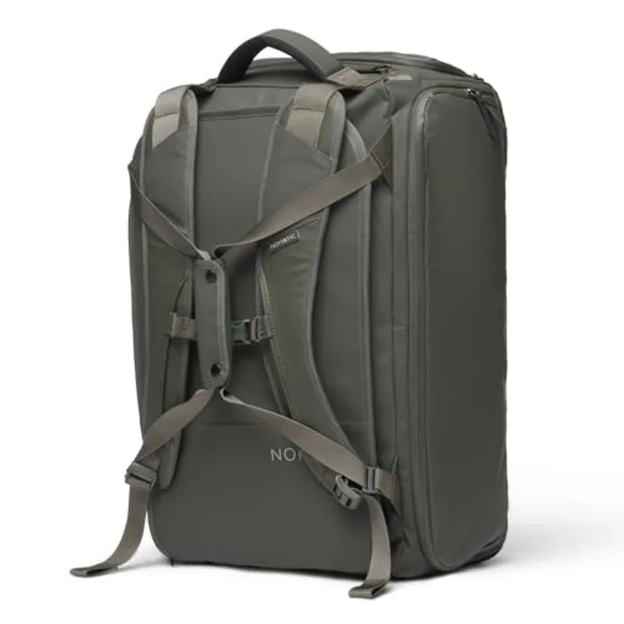 40L Convertible Travel Bag Duffel/Backpack Carry-on Size for Everyday Use Laptop Storage TSA Compliant Black Nylon
