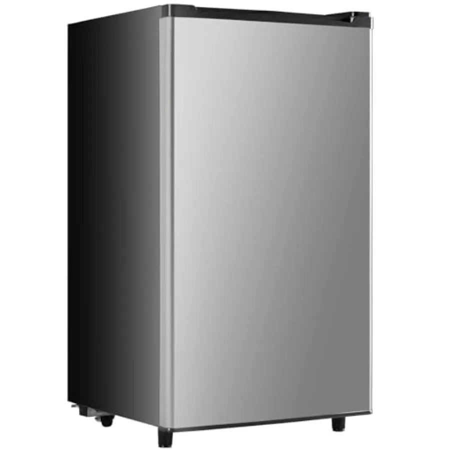 3.2 Cu.Ft Mini Fridge with Freezer Small Refrigerator Adjustable Thermostat Energy-efficient Low Noise Compact Fridge for Bedro