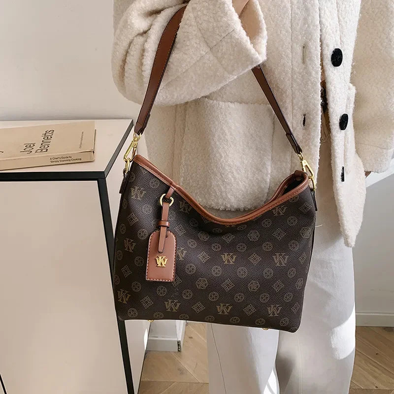 Designer bag High-end single-shoulder underarm bag large-capacity tote bag elegant single-shoulder commuter bag for womens